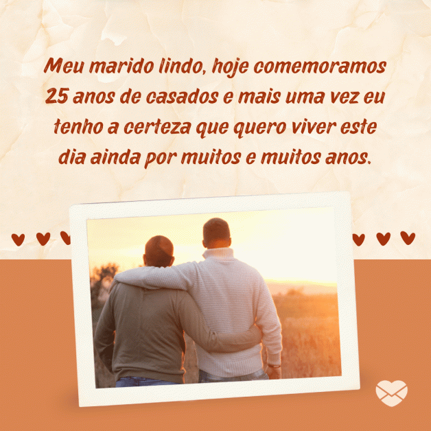 Mensagens para bodas de prata: comemore os 25 anos de casado