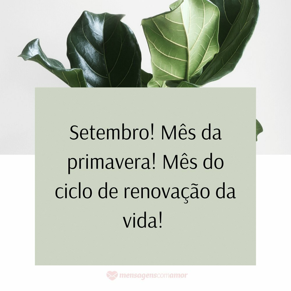 Frases De Setembro Receba O Mes Da Primavera Frases De Setembro Receba O Mes Da Primavera