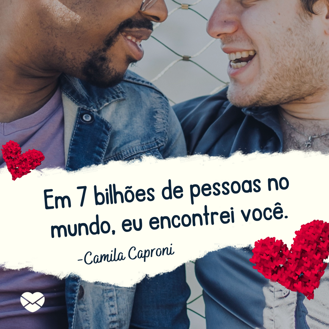 Sorte - Camila Caproni - Declarações românticas
