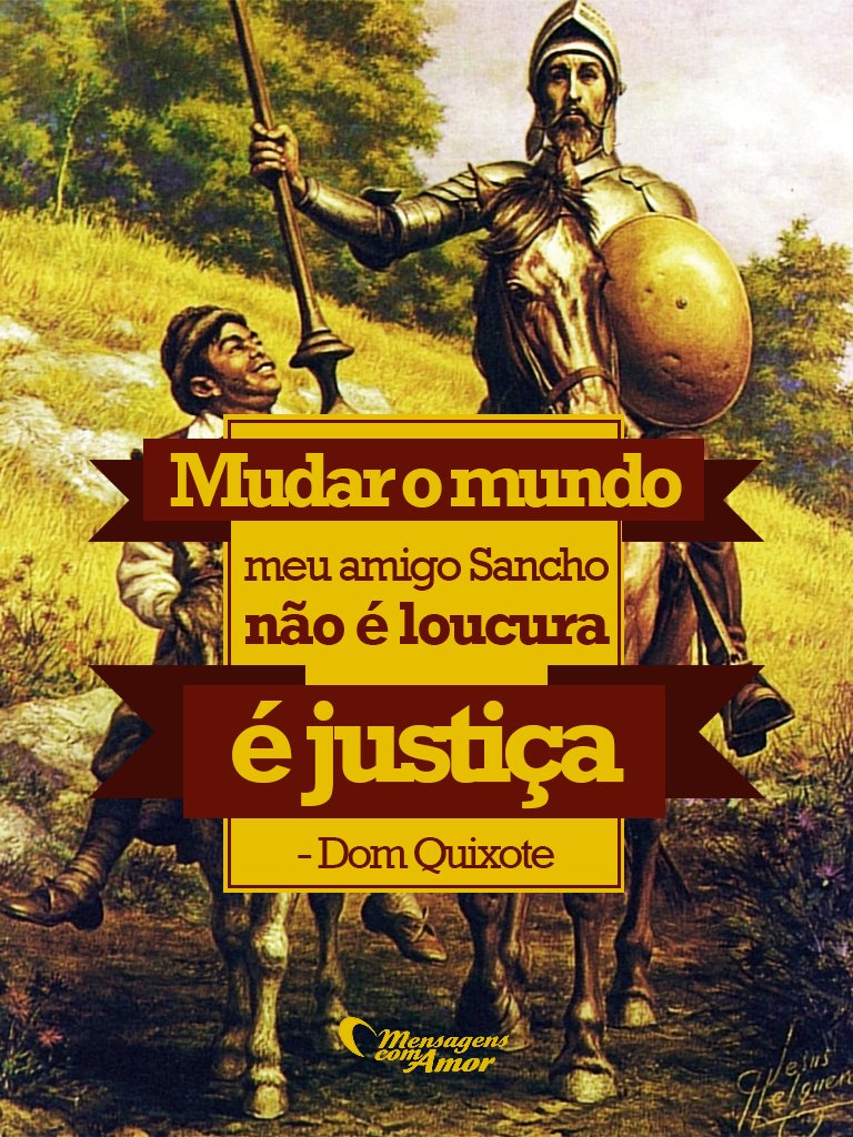 Mudar o mundo - Miguel de Cervantes - Livros internacionais
