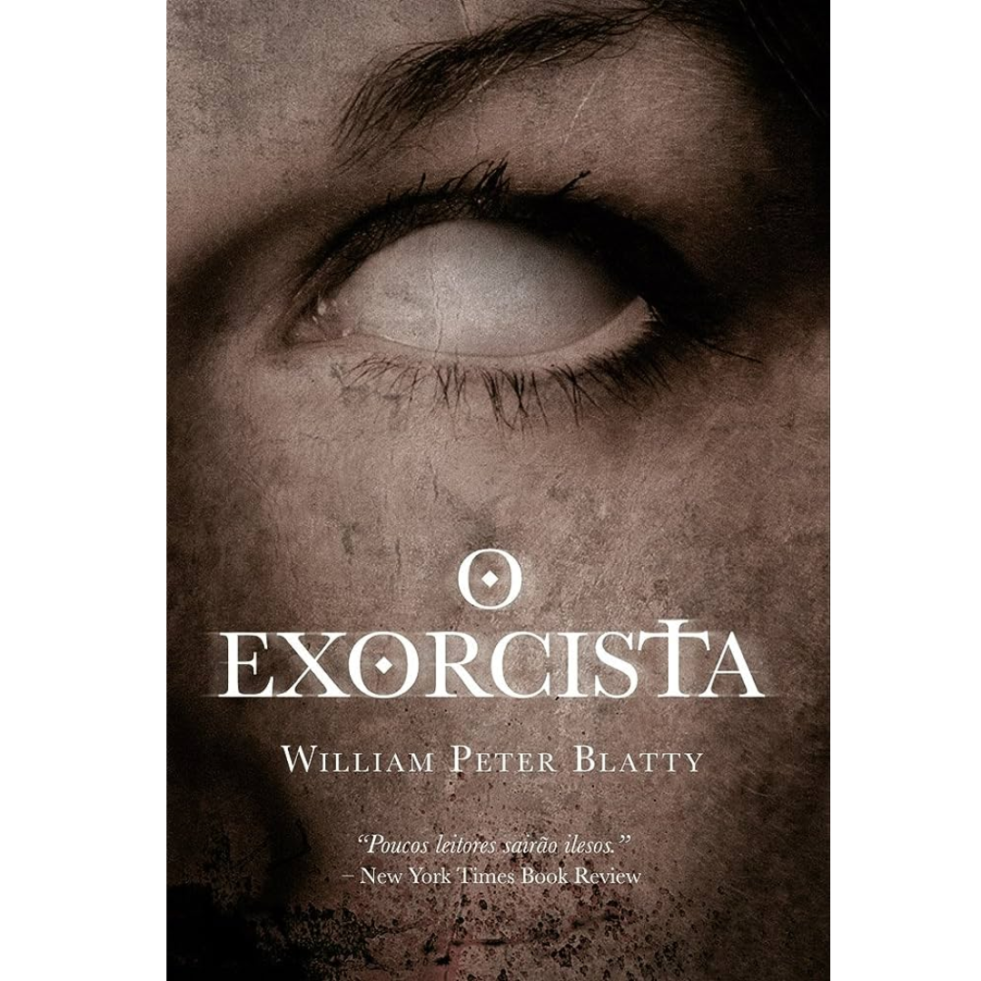 Capa do livro 'O Exorcista'