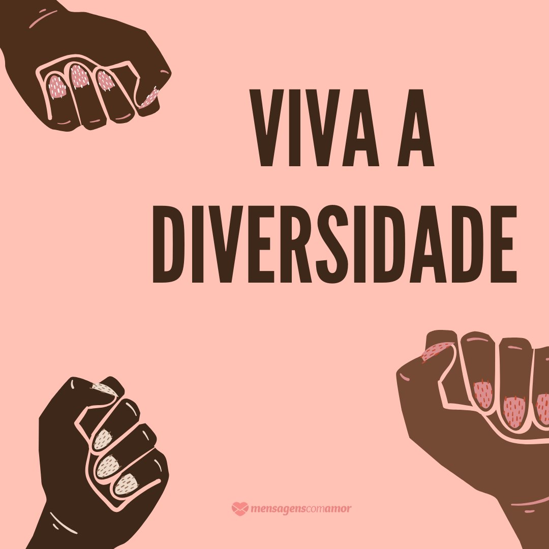 'Viva a diversidade' - Mensagens para o Dia da Consciência Negra