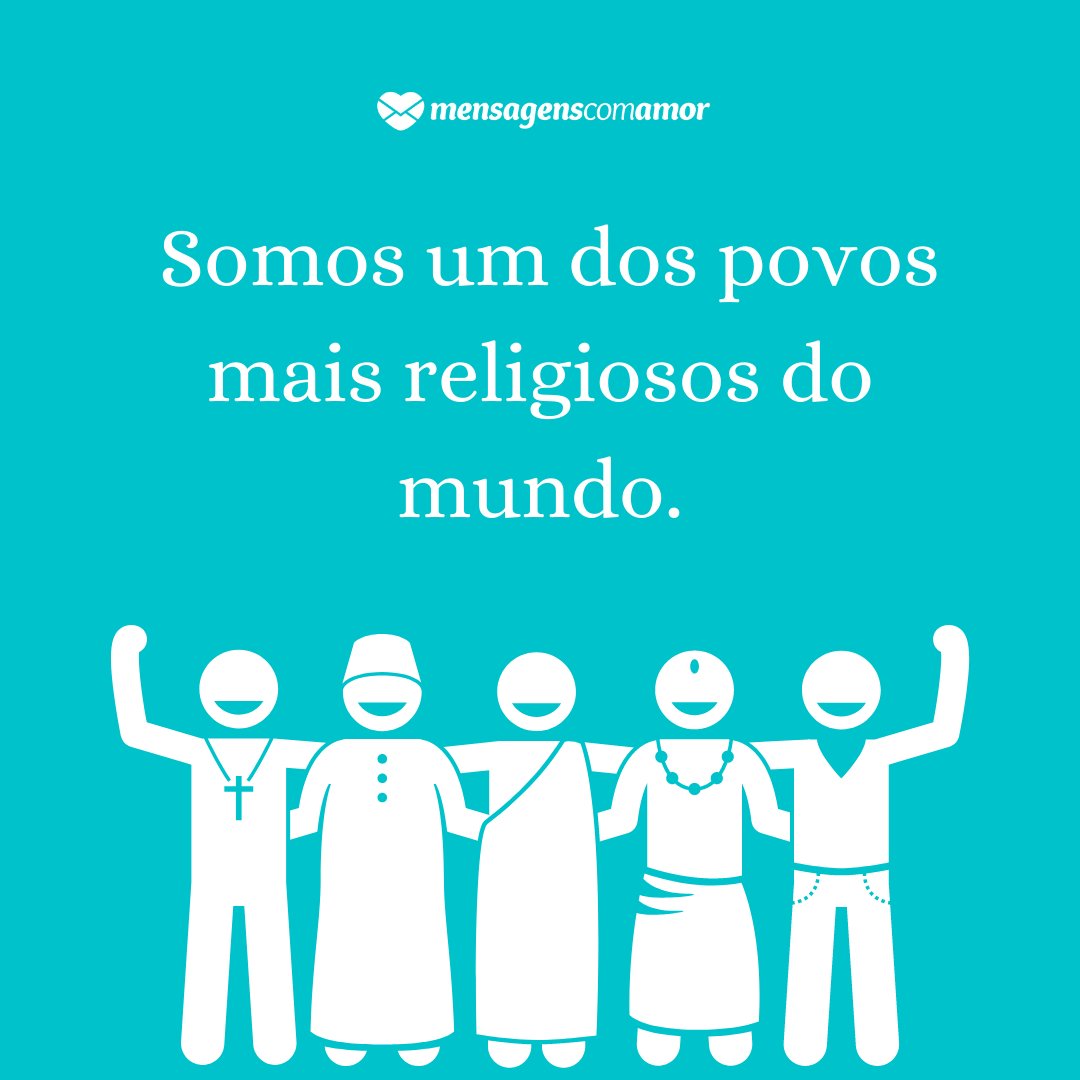 'Somos um dos povos mais religiosos do mundo.' - Curiosidades sobre a cultura brasileira