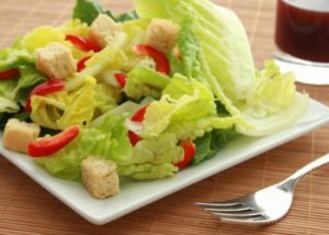 Prato de salada.