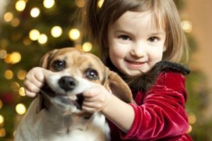 izismile Criança com mãos em boca de cachorro fazendo-o sorrir