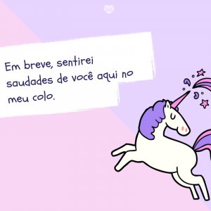 Mensagens Com Amor/Canva 'Em breve, sentirei saudades de você aqui no meu colo.' -Meu bebê, meu tesouro