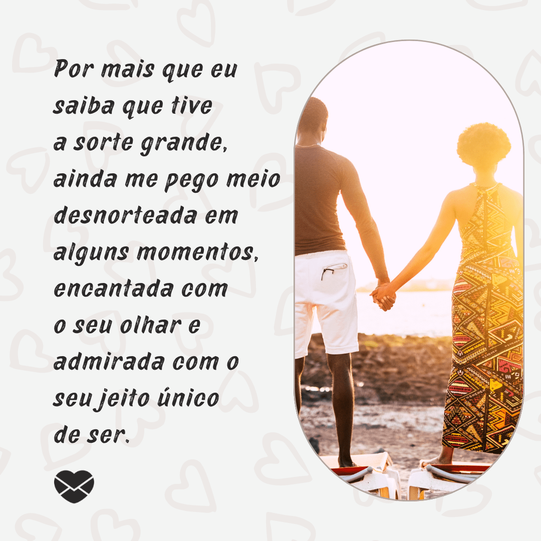 Tenho sorte de ter você ao meu lado. Expresse amor! Tenho sorte de ter você ao meu lado. Expresse amor!