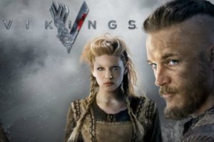 Divulgação/History Dois personagens da série em poster de divulgação com o título.