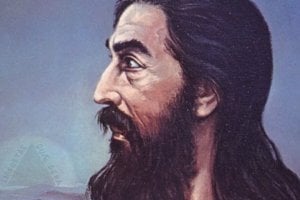 Reprodução/Bol Listas Pintura de Tiradentes de perfil.