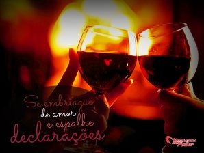 MensagensComAmor 'Se embriague de amor e espalhe declarações' - 12 definições sobre o amor