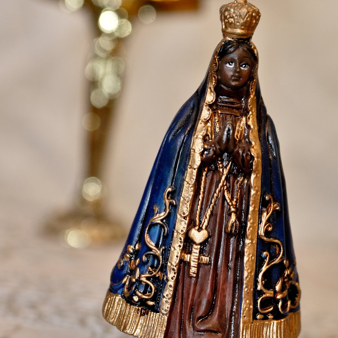 Imagem da estátua de Nossa Senhora Aparecida