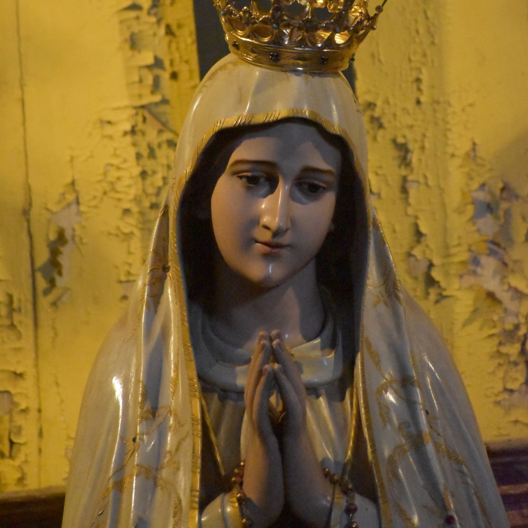 Imagem da estátua de Nossa Senhora Aparecida