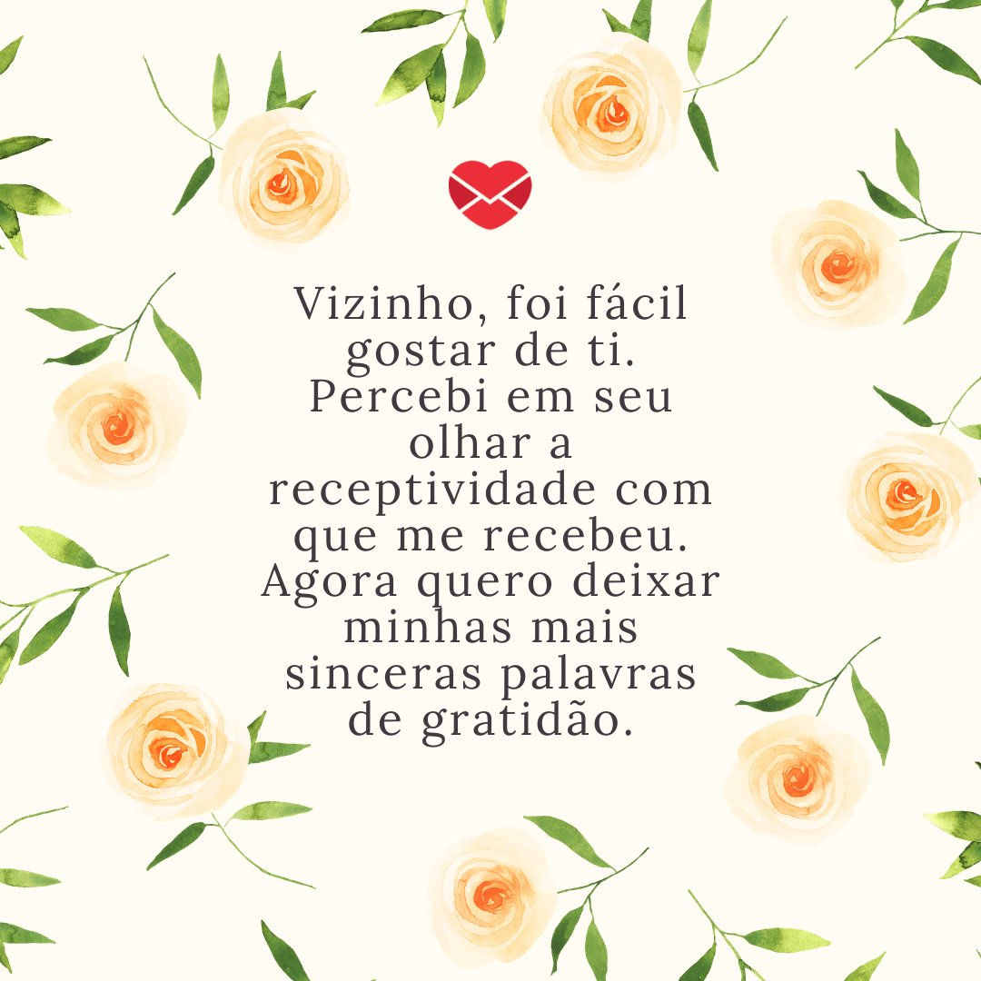 Querido vizinho, conte comigo. Uma reflexão sobre parceria! Querido vizinho, conte comigo. Uma reflexão sobre parceria!
