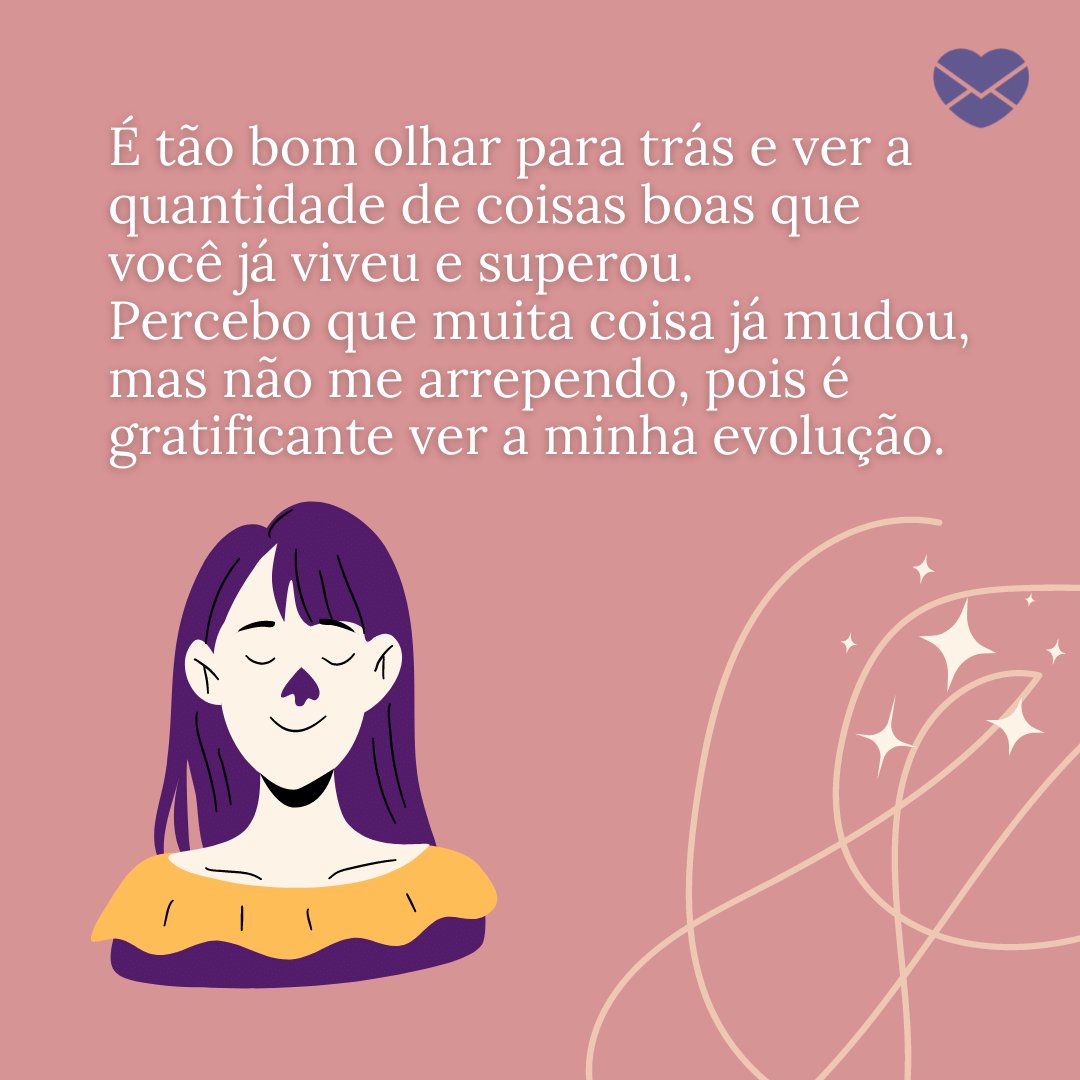 'É tão bom olhar para trás e ver a quantidade de coisas boas que você já viveu e superou (...)' - Pequena menina, grande coração