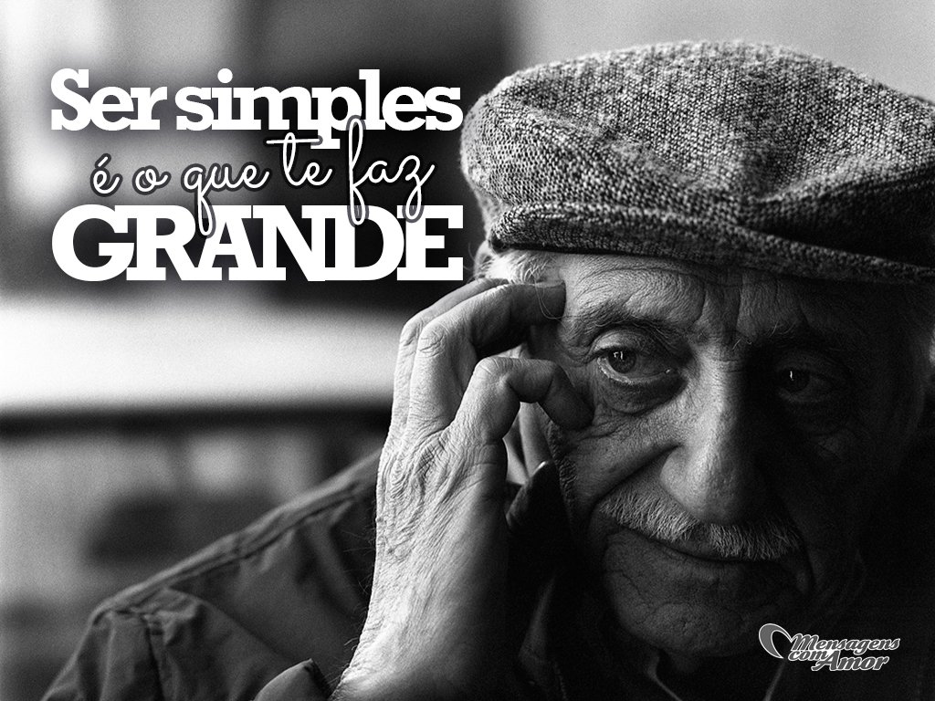 'Ser simples é o que te faz grande' - 12 razões para ter mais bondade