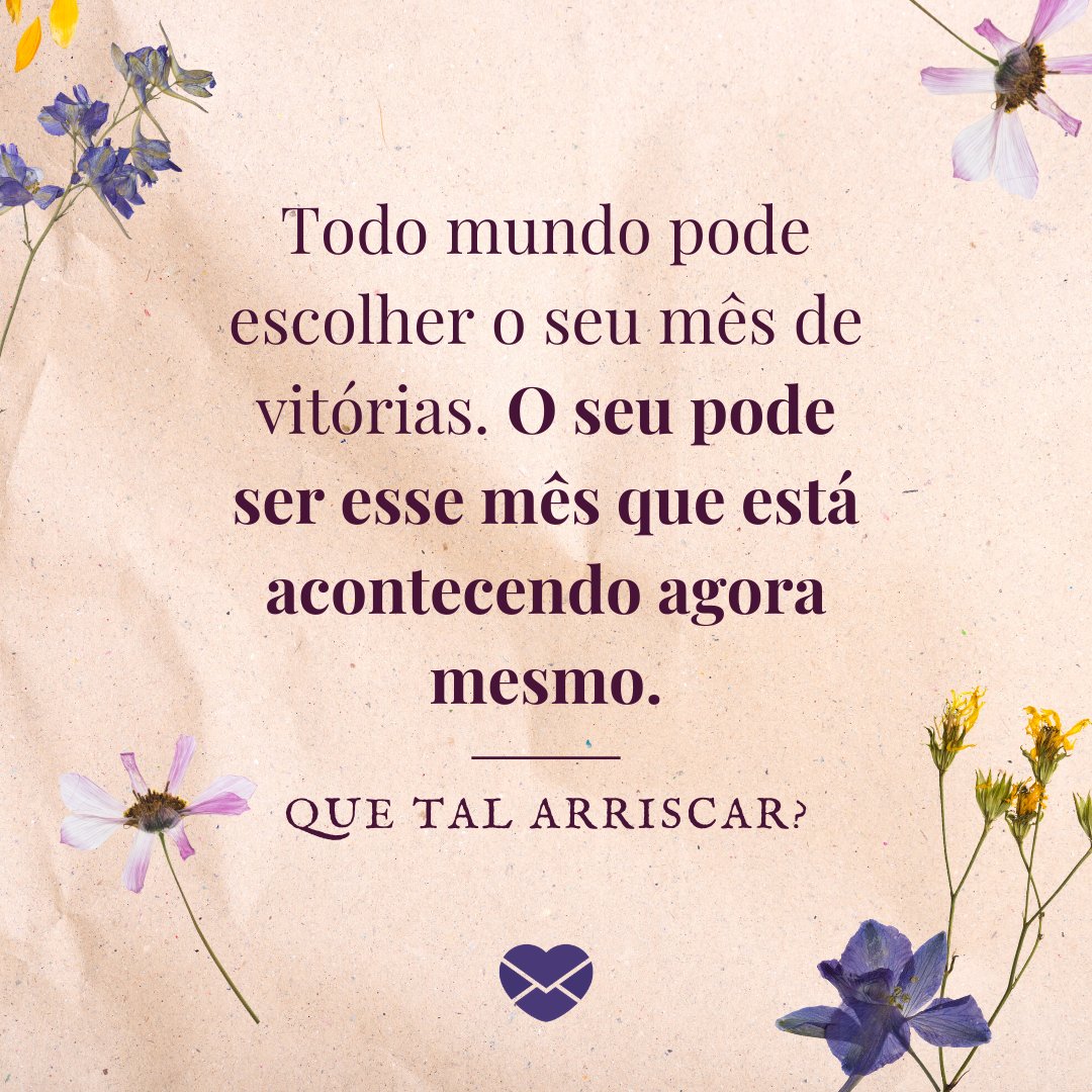 Mensagens de maio: inspire otimismo para esse mês do ano! Mensagens de maio: inspire otimismo para esse mês do ano!
