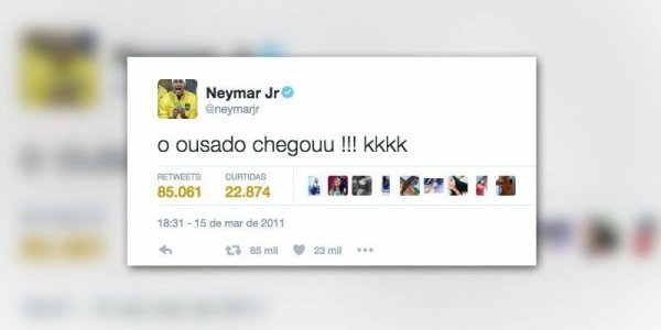 Tweets Antigos Do Neymar Frases E Memes Que Nasceram No Twitter