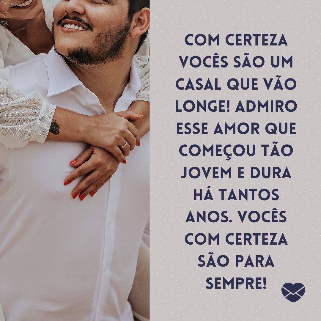 Vão longe - Aniversário de casamento para amigos - Ao casal Vão longe - Aniversário de casamento para amigos - Ao casal