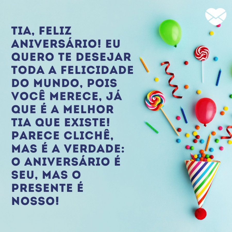 Mensagens de aniversário para a tia. Deixe-a mais feliz!