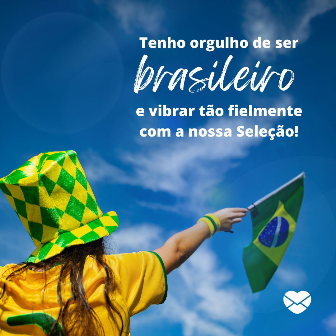 Frases para dia de jogo do Brasil. Pra torcer e compartilhar