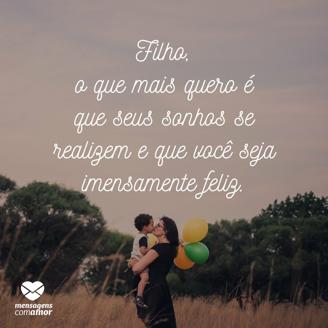 Mensagens de mãe para filho. Torne-se próximo de sua prole!