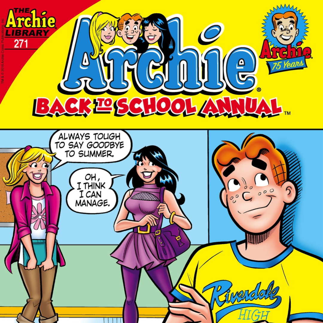 Capa da HQ Archie: Back to school annual
