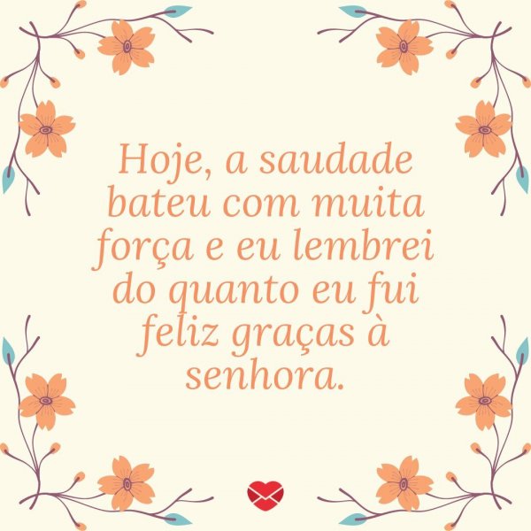 Mensagens de saudade da avó. Expresse o que você sente!