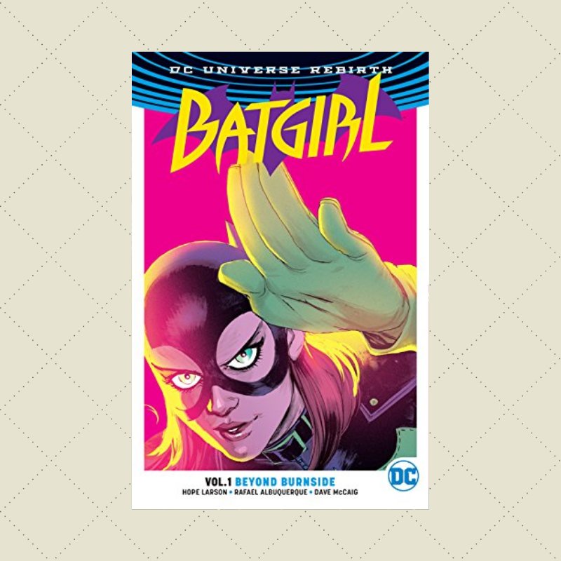 Capa da história em quadrinhos 'Batgirl: Beyond Burnside'.