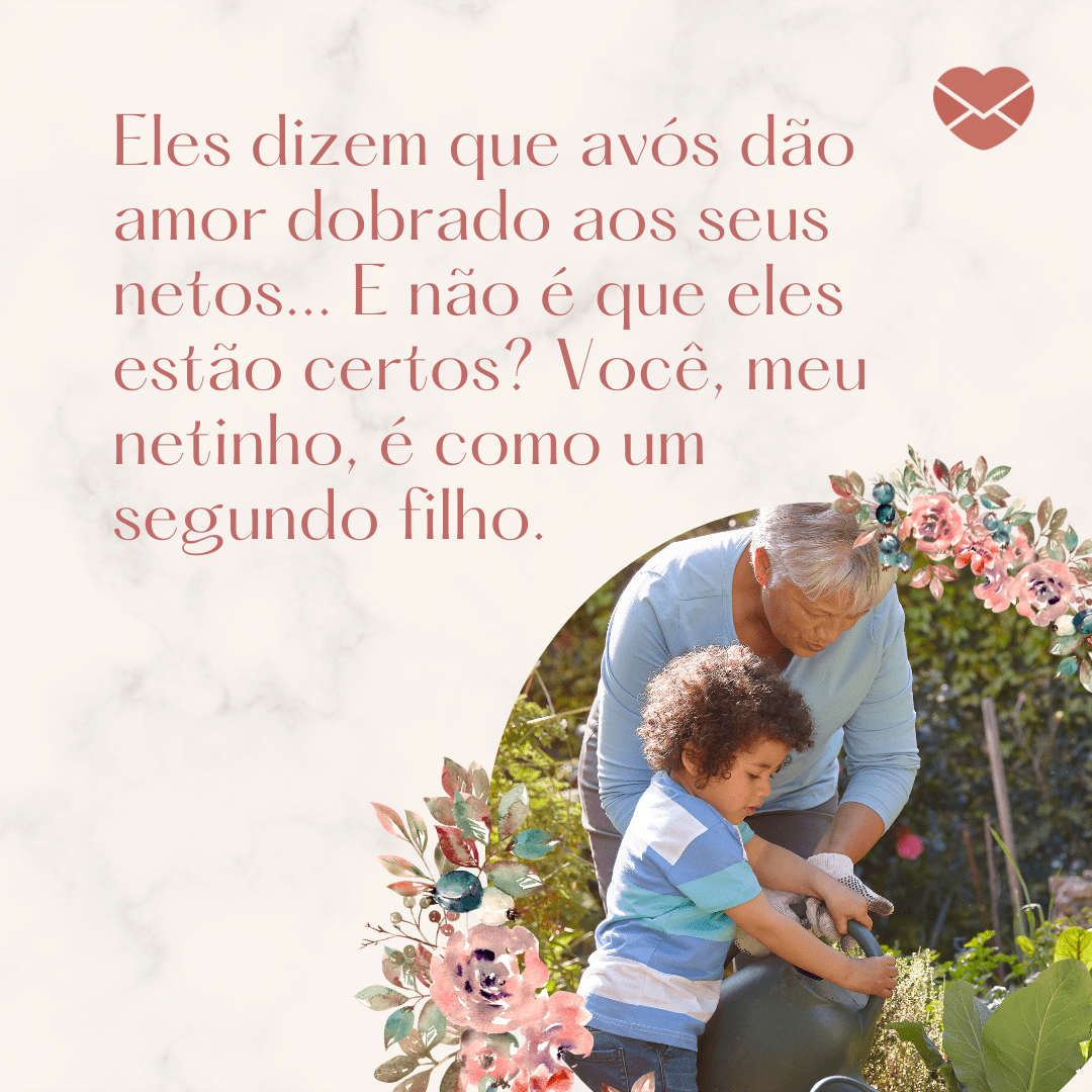 Frases para o neto — Faça uma surpresa com um belo recado!