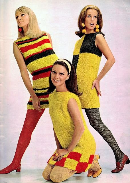 moda feminina dos anos 60