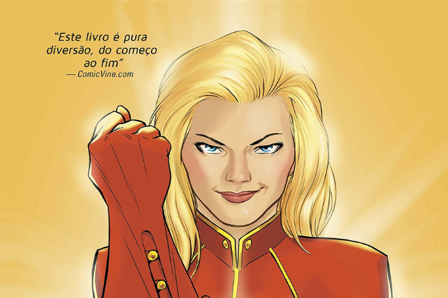 Capa de 'Capitã Marvel'