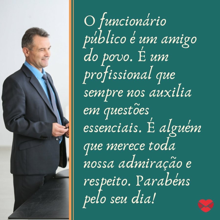 Dia do Funcionário Público: Homenagens sinceras à estes profissionais