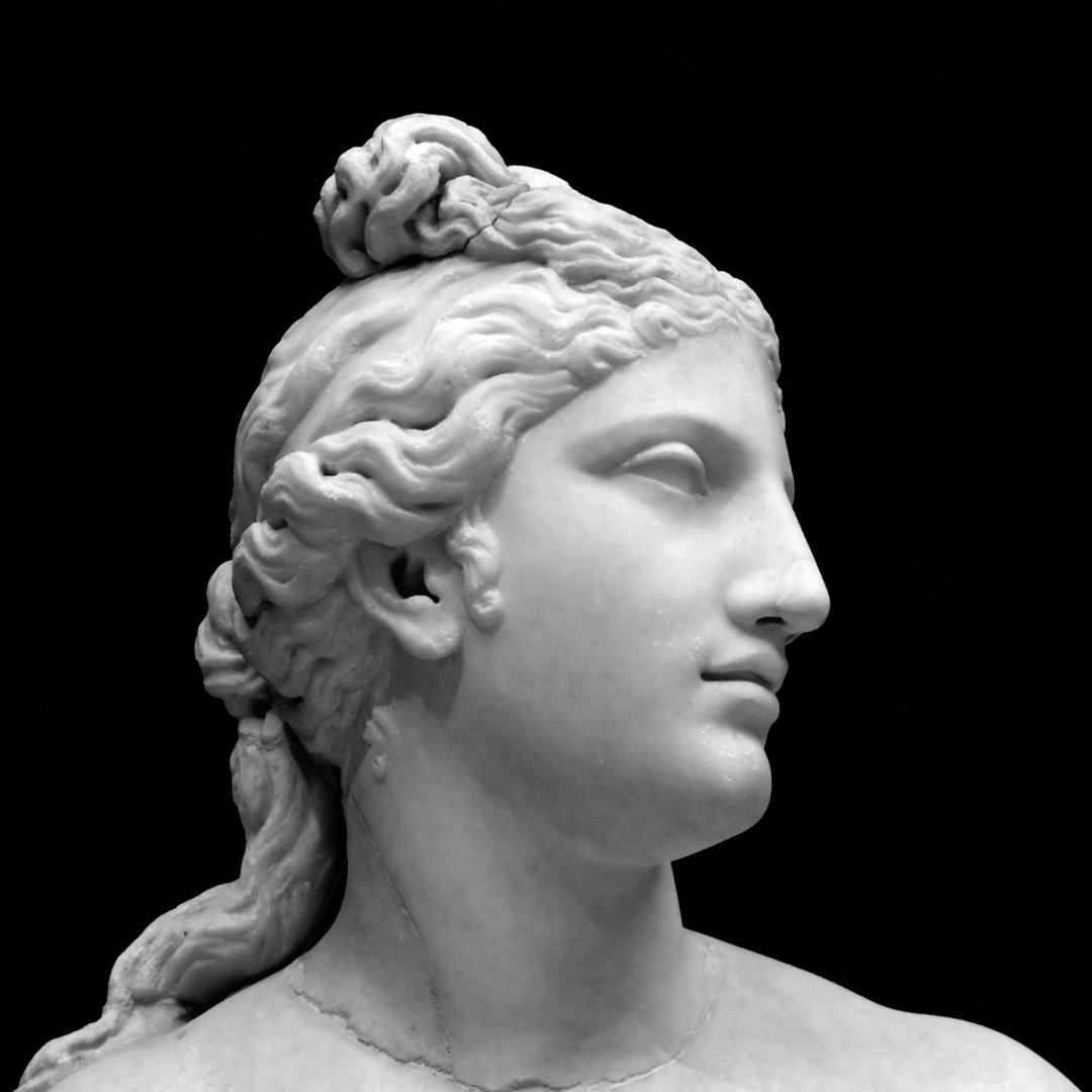 Foto da escultura de Afrodite