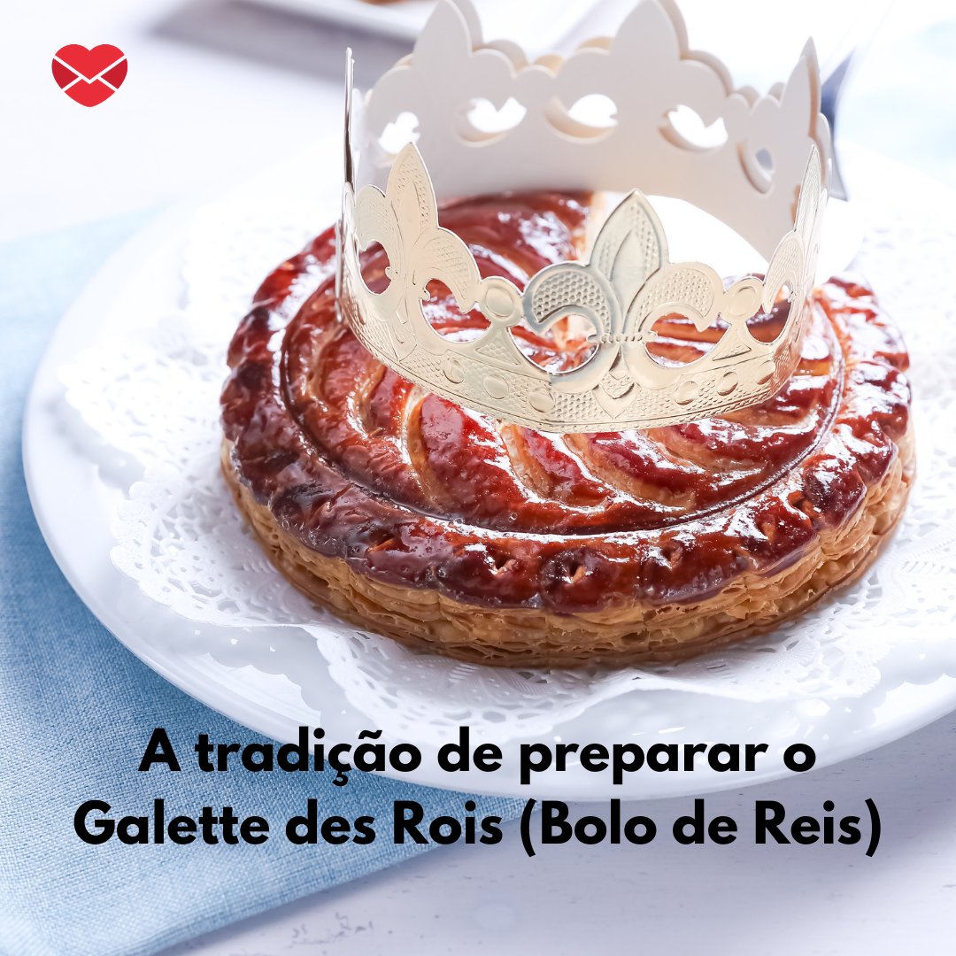'A tradição de preparar o Galette des Rois (Bolo de Reis)'