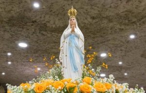 Reprodução Imagem de Nossa Senhora de Lourdes.