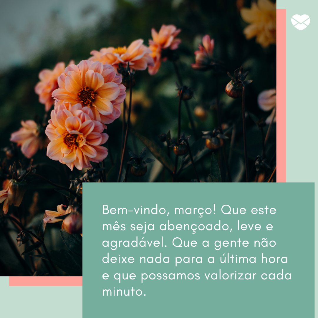 Bem-vindo, março – À chegada do terceiro mês do ano! Bem-vindo, março – À chegada do terceiro mês do ano!