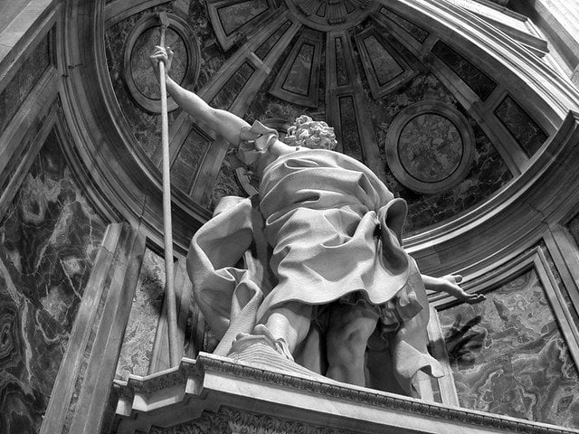 Escultura de São Longuinho, por Gian Lorenzo Bernini