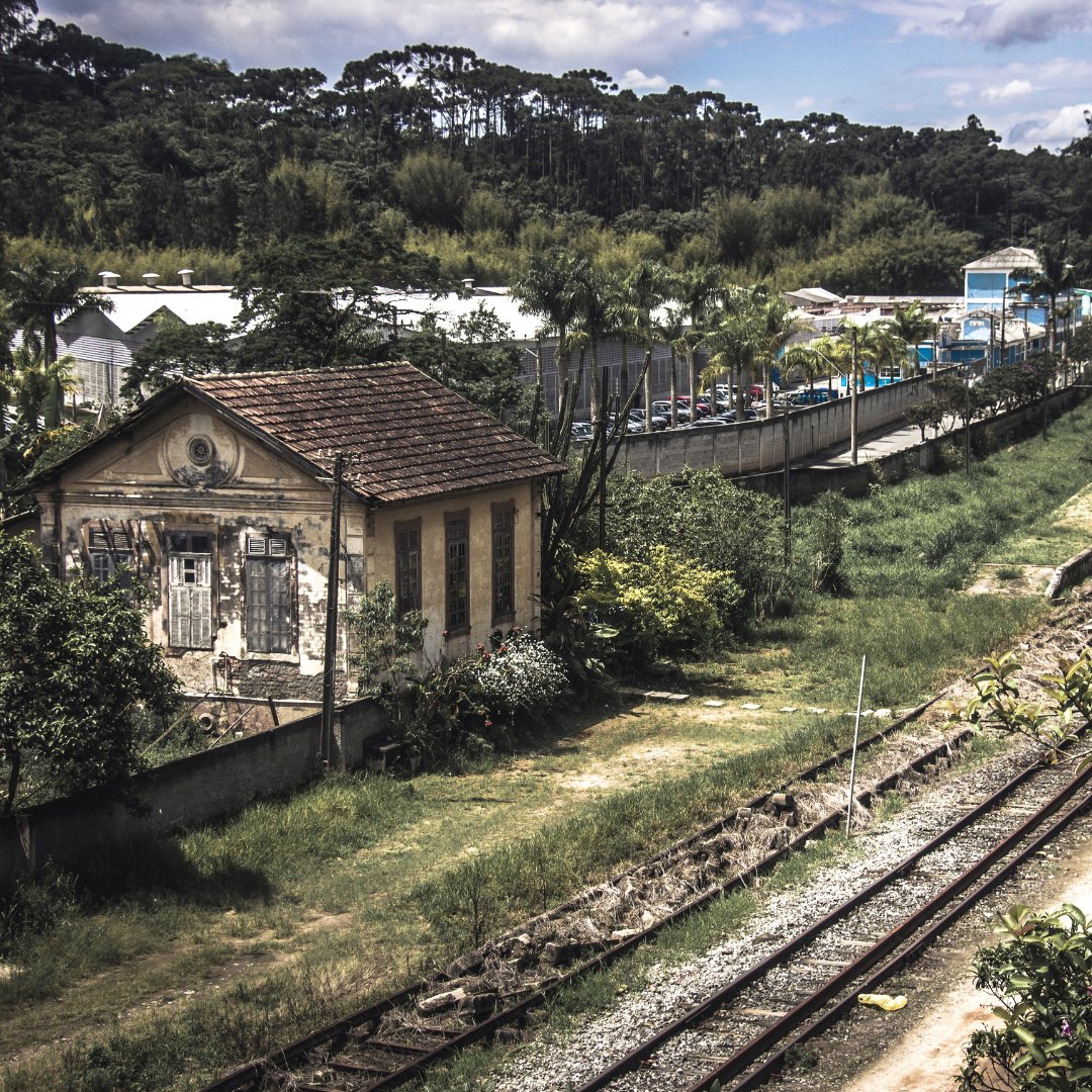 Foto da Estação de Guararema na cidade de Guararema
