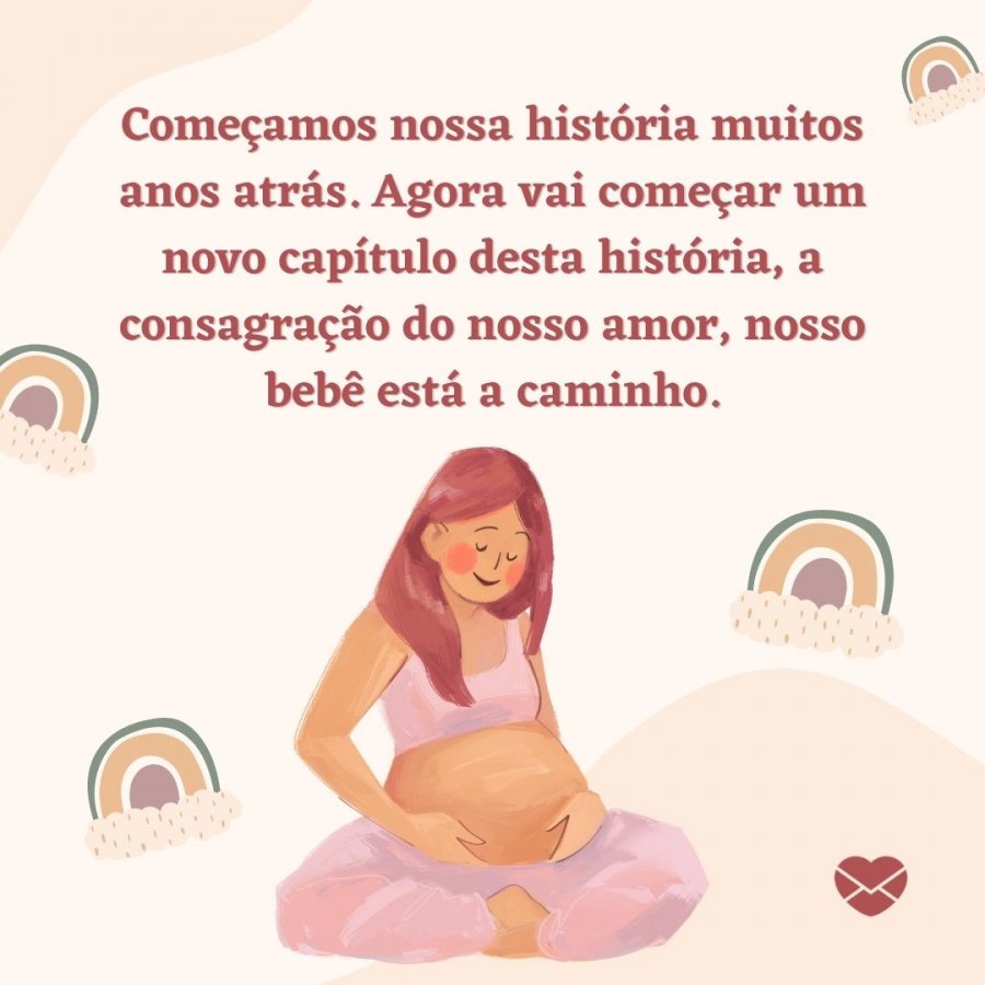 15 mensagens fofas pra contar para o marido que está grávida