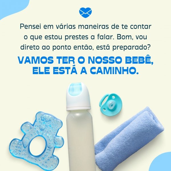 15 mensagens fofas pra contar para o marido que está grávida