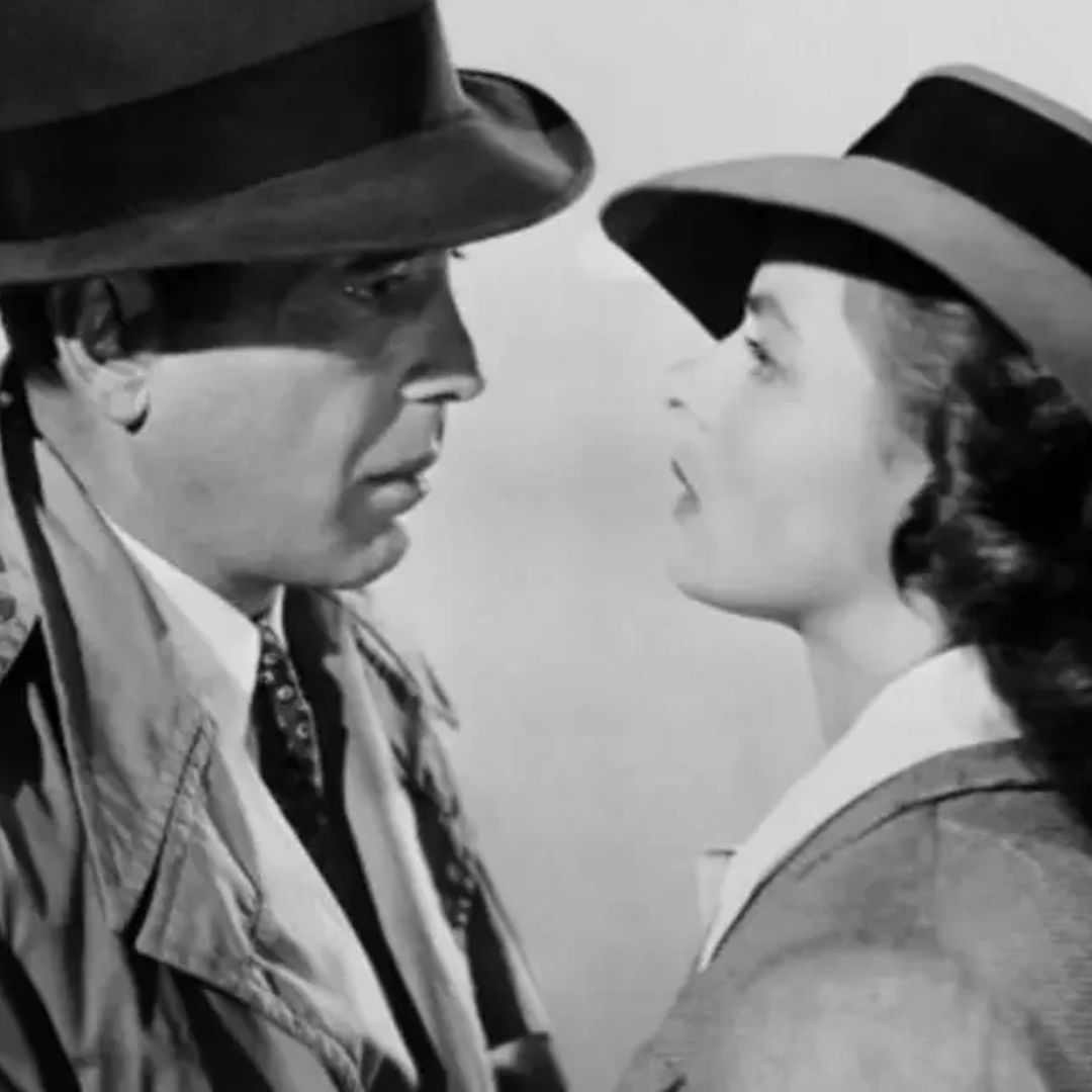 Cena do filme “Casablanca”