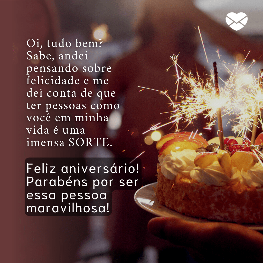 Confira mensagens de feliz aniversário para o WhatsApp