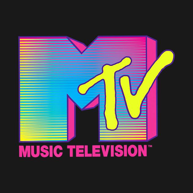 Logo da MTV nos anos 1980.