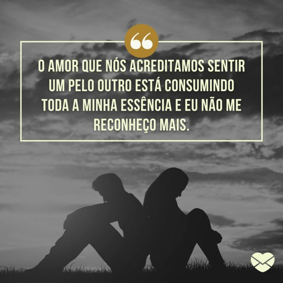 Frases tristes de amor para os corações partidos