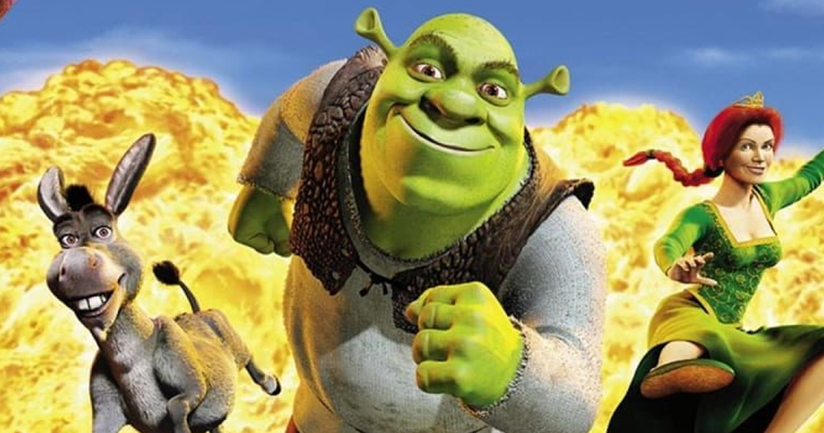 Pôster promocional do filme 'Shrek'
