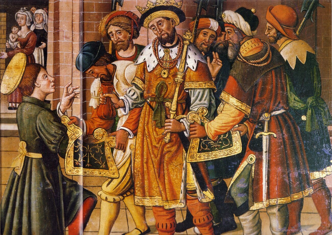 Santo Elígio e Rei Clotário II