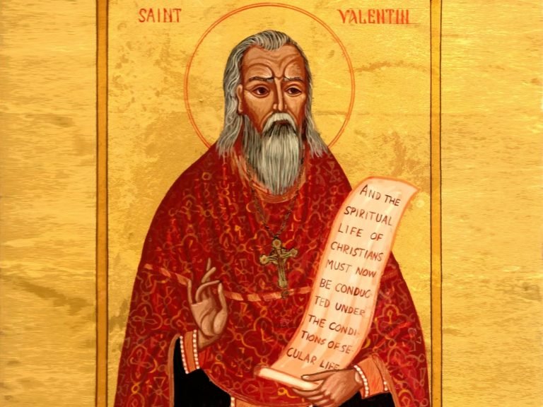 Imagem do santo São Valentim