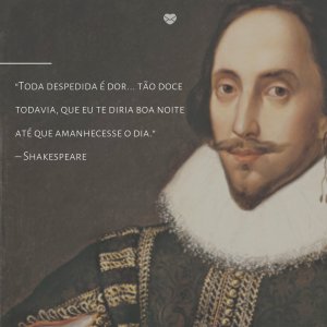 “Toda despedida é dor... tão doce todavia, que eu te diria boa noite até que amanhecesse o dia.” - Mensagem de boa noite para irmã