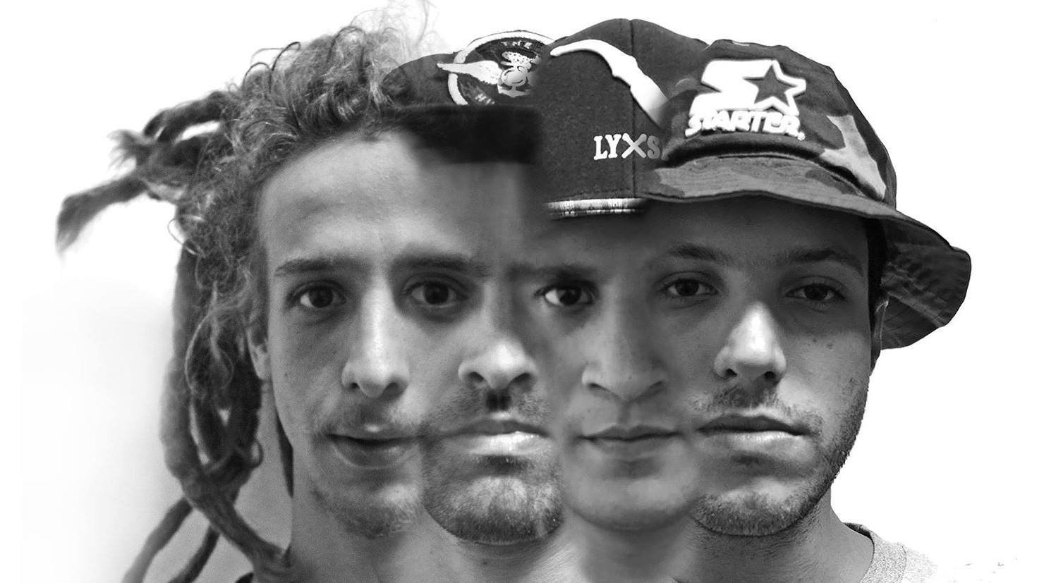 Montagem de rostos dos integrantes do grupo Haikaiss