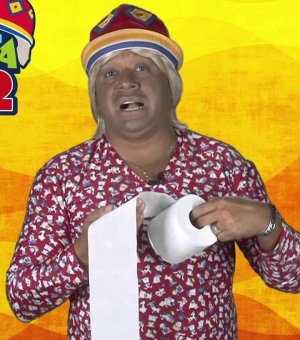 Tiririca durante campanha eleitoral.